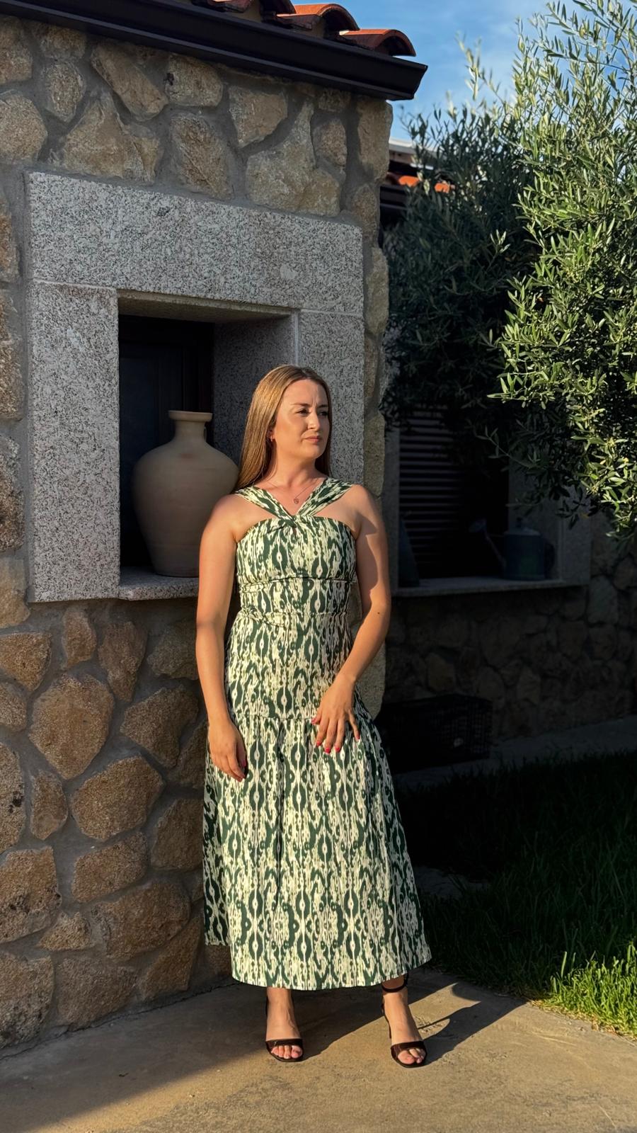 Vestido Aura Verde