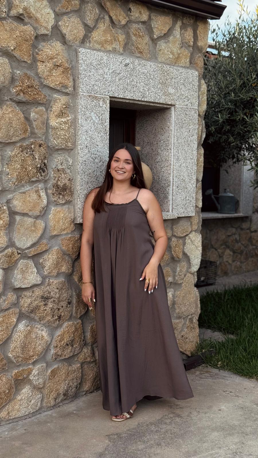 Vestido Taupe