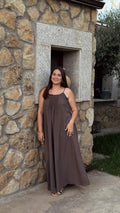 Vestido Taupe