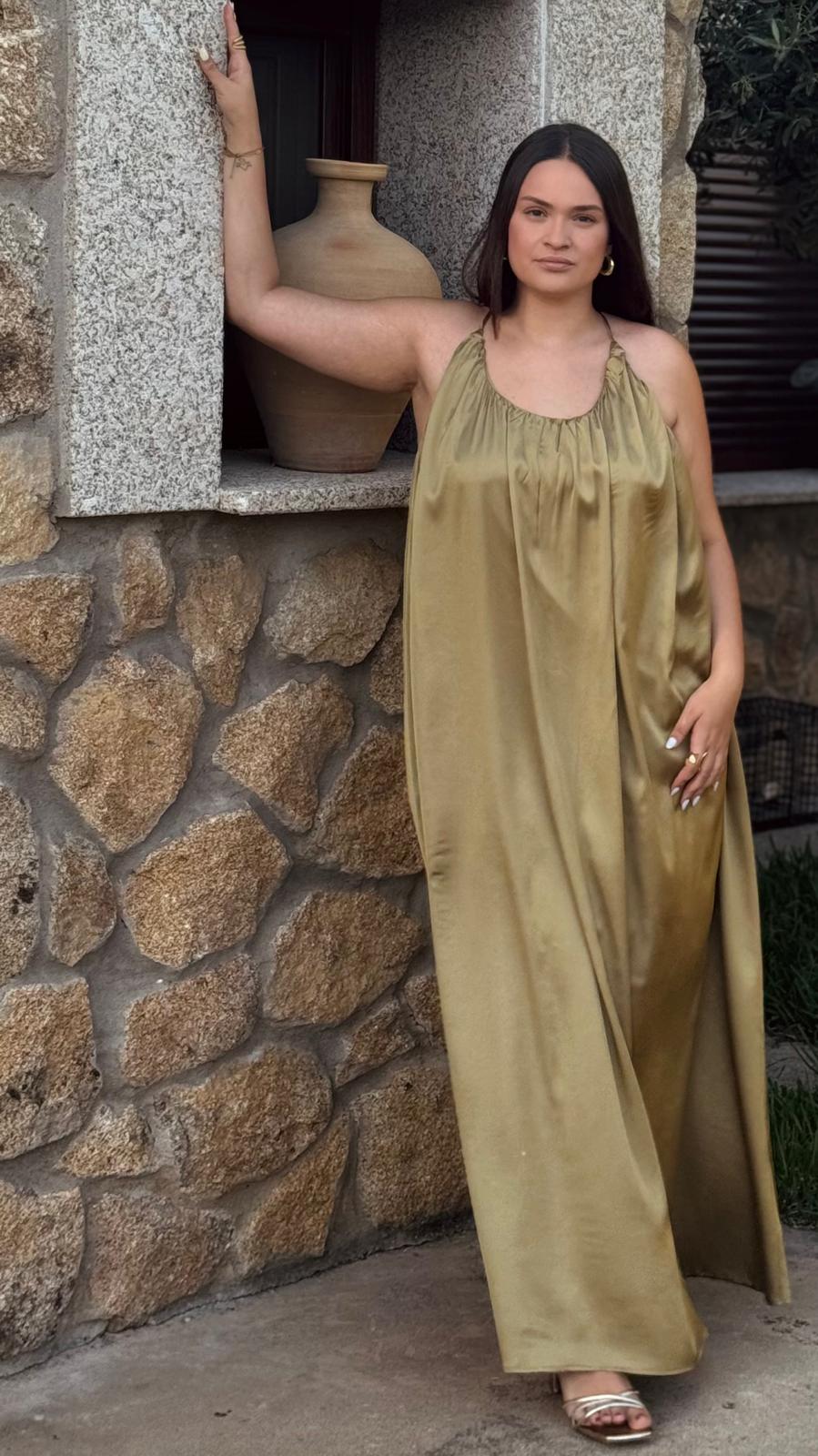 Vestido kaki