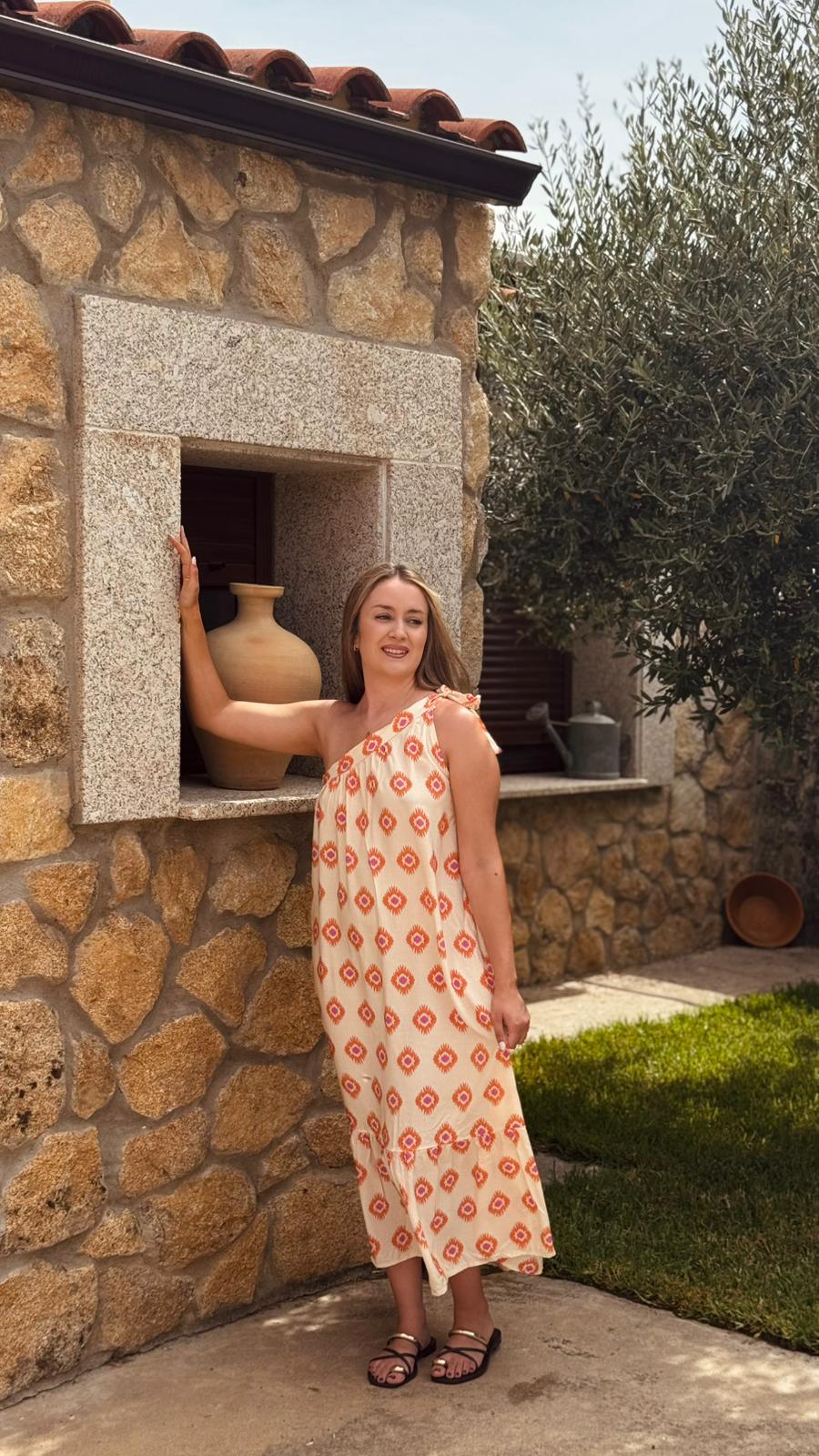 Vestido Aura Coral