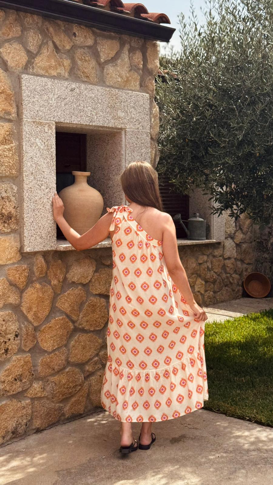 Vestido Aura Coral
